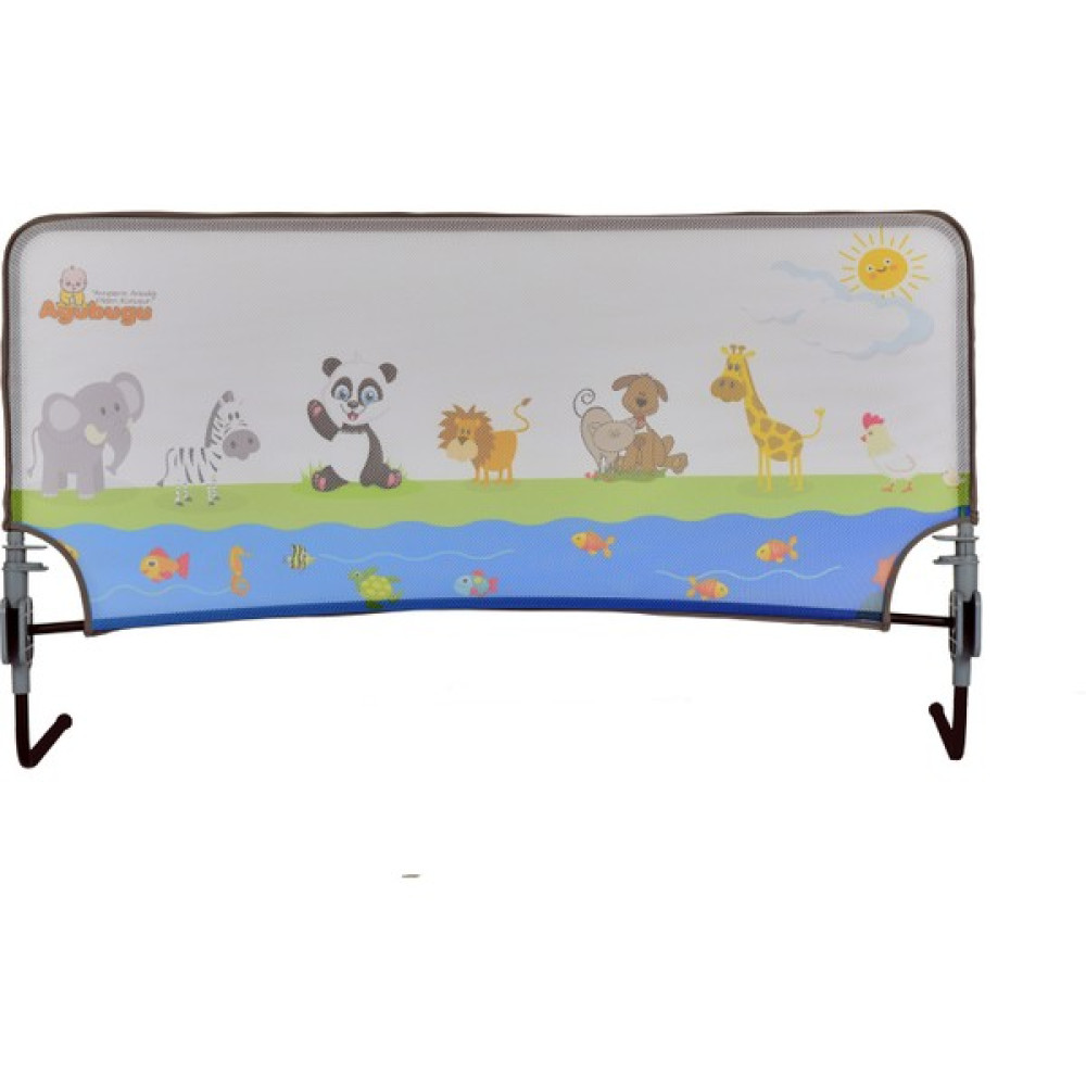 Agubugu Baby Hayvan Desenli Katlanabilir Yatak Bariyeri - 90 x 68 cm Bebek Yatak Bariyeri Fiyatı