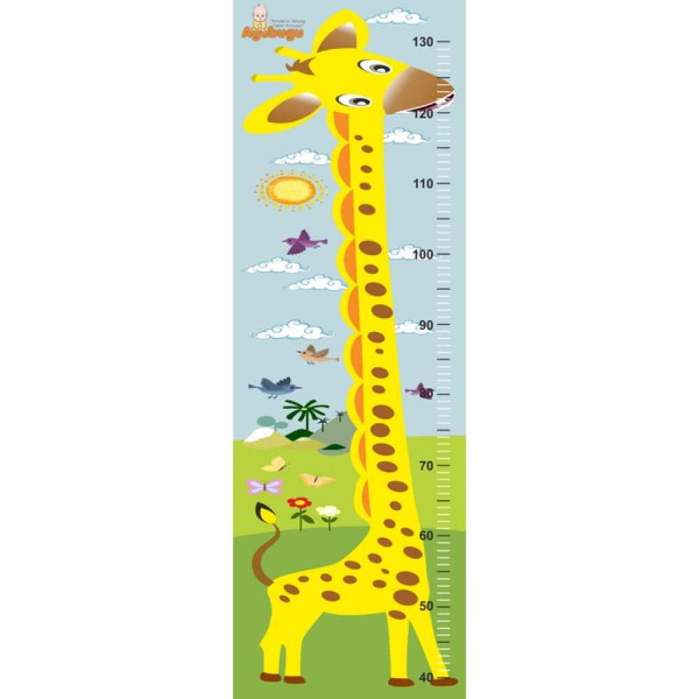 Agubugu Baby - Zürafa Boy Ölçer 130 cm Bebek Odası Tekstili Fiyatı