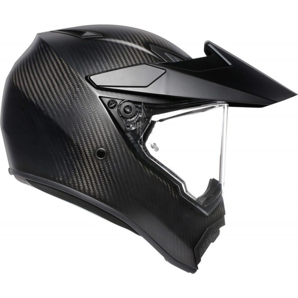 Agv Ax-9 Solid Matt Carbon Kapalı Kask MS Motorsiklet Kaskları Fiyatı