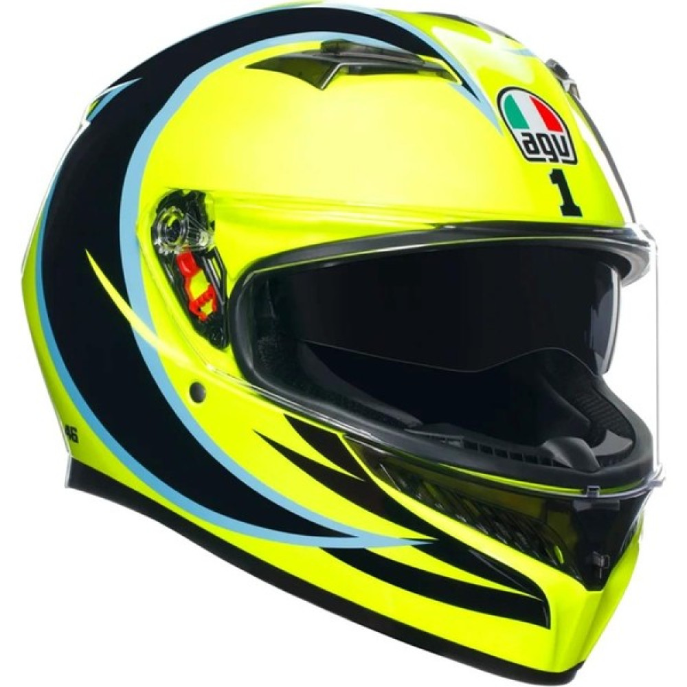 Agv K3 Mplk Rossi Wt Phillip Island 2005 Kapalı Kask - M - Çift Renk Motorsiklet Kaskları Fiyatı