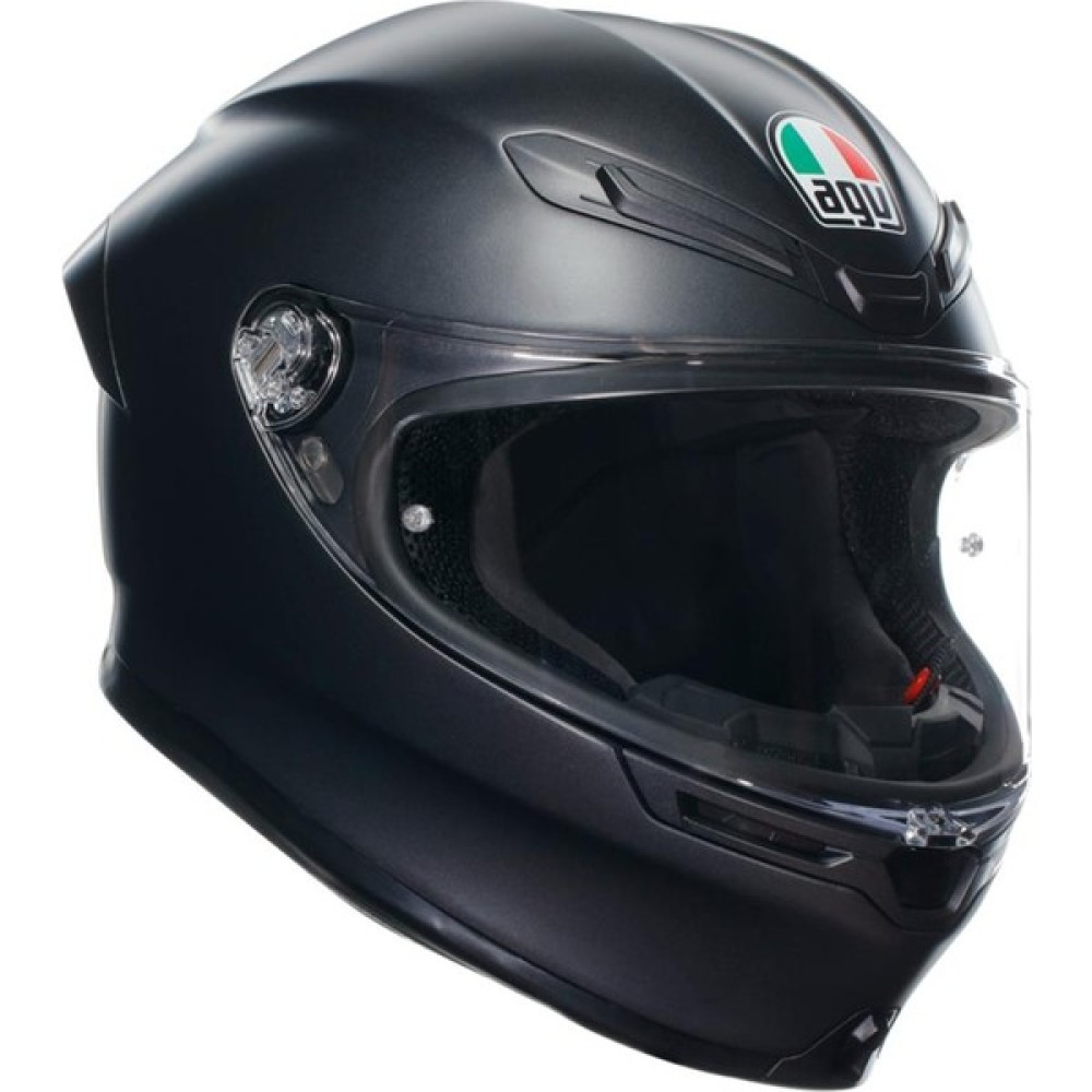 Agv K6 S Mono Matt Black Kapalı Kask - M - Çift Renk Motorsiklet Kaskları Fiyatı
