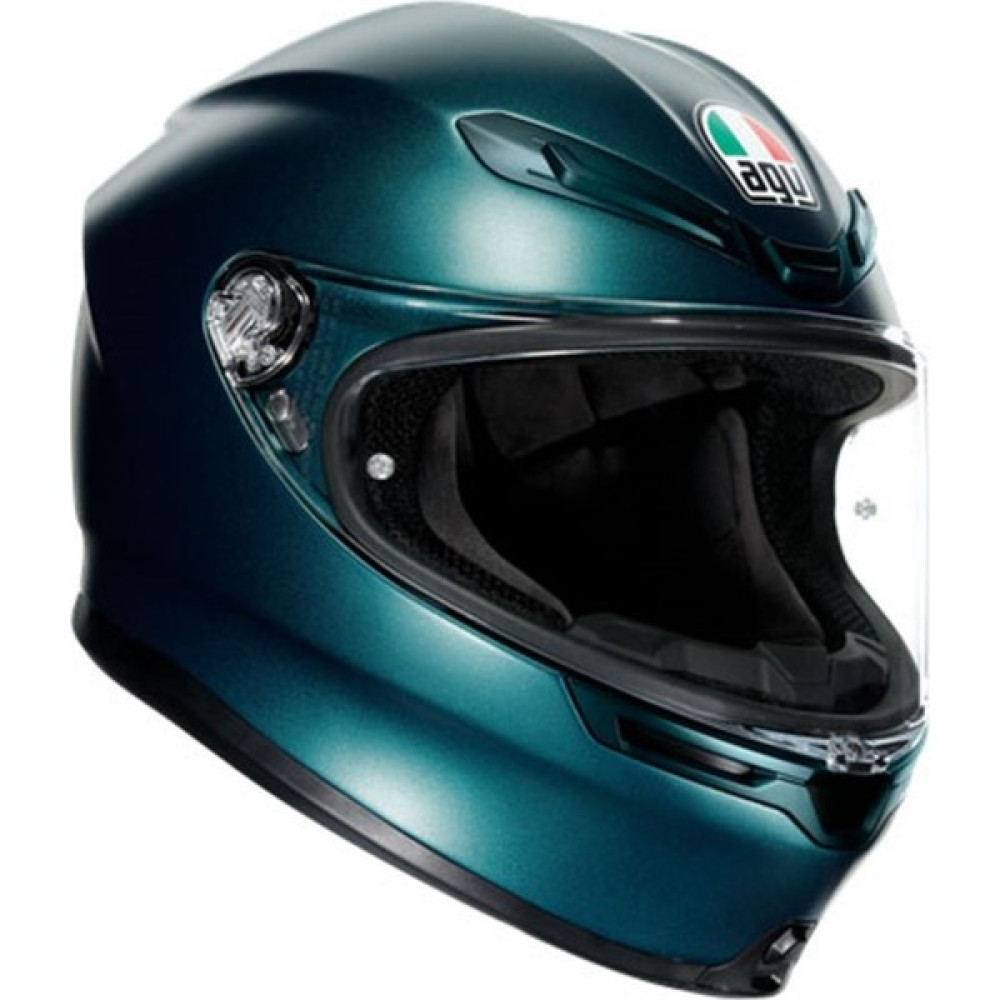 Agv K6 Solid Petrolio Matt Kapalı Kask + Pinlock - ML Serisi - Petrol Motorsiklet Kaskları Fiyatı