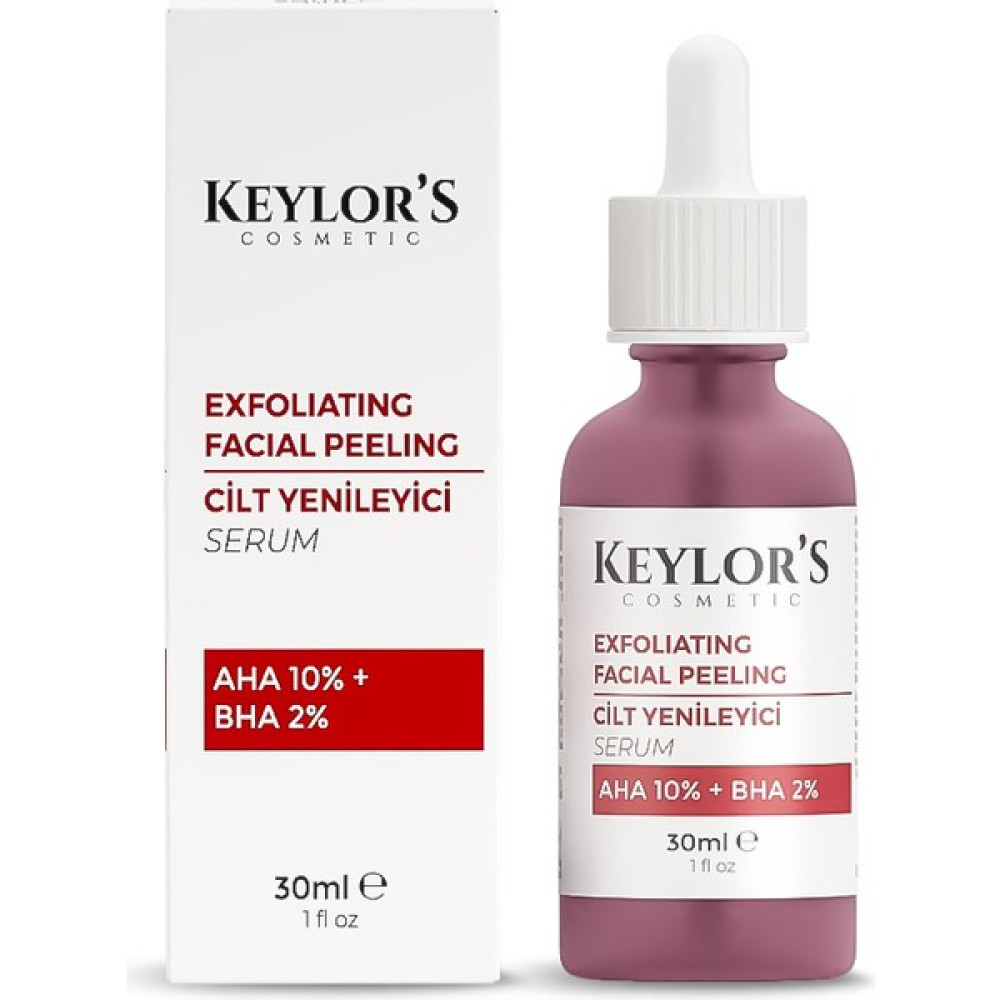 Aha & Bha Canlandırıcı & Cilt Tonu Eşitleyici Kırmızı Peeling Cilt Serumu (Aha 10% + Bha 2%) 30 ml Anti-Aging / Yaşlanma Karşıtı Fiyatı