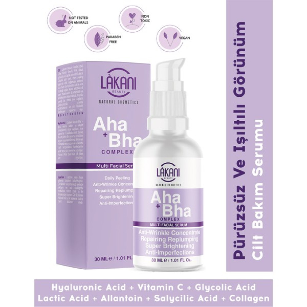 Aha & Bha Canlandırıcı Ve Cilt Tonu Eşitleyici Cilt Serumu 30 ml Anti-Aging / Yaşlanma Karşıtı Fiyatı