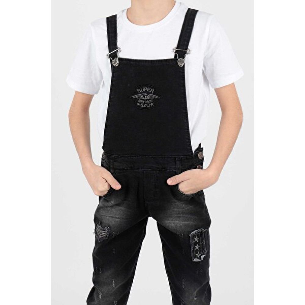 Ahengim Kids Erkek Super Armalı Bahçıvan Tulum Pamuklu Salopet Tulum AK803031 Bebek Tulumu Fiyatı
