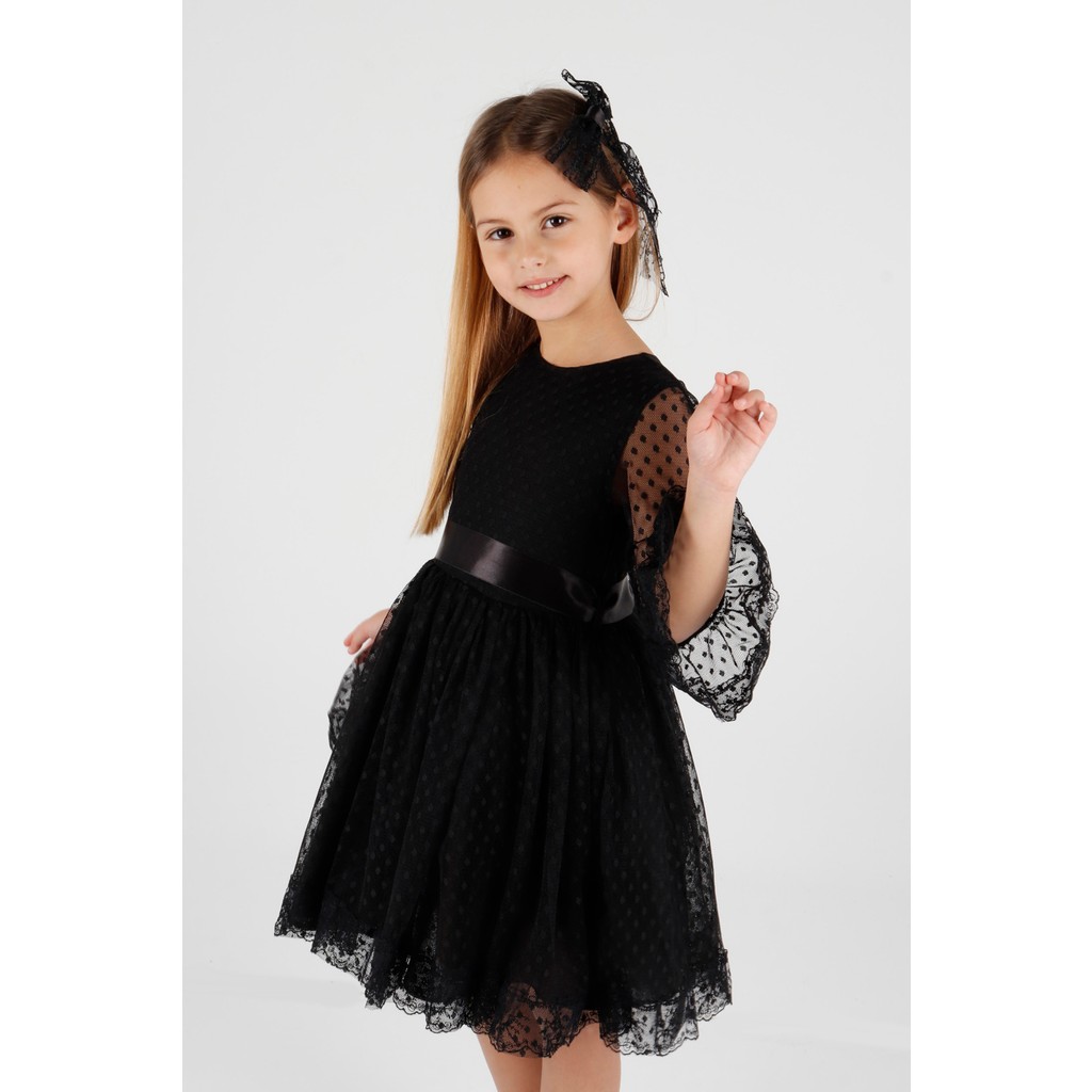 Ahenk Kids AHENGİM KIZ ÇOCUK ELBİSE KIZ ÇOCUK TOKALI ELBİSE KIZ ELBİSE TÜL DANTEL ELBİSE AK2209 Diğer Fiyatı