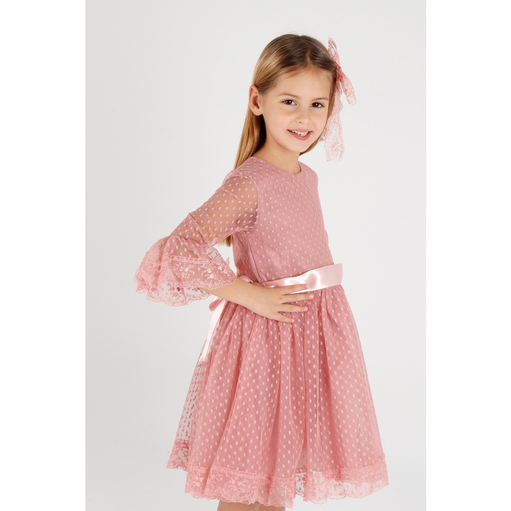 Ahenk Kids AHENGİM KIZ ÇOCUK ELBİSE KIZ ÇOCUK TOKALI ELBİSE KIZ ELBİSE TÜL DANTEL ELBİSE AK2209 Giyim & İç Giyim Fiyatı