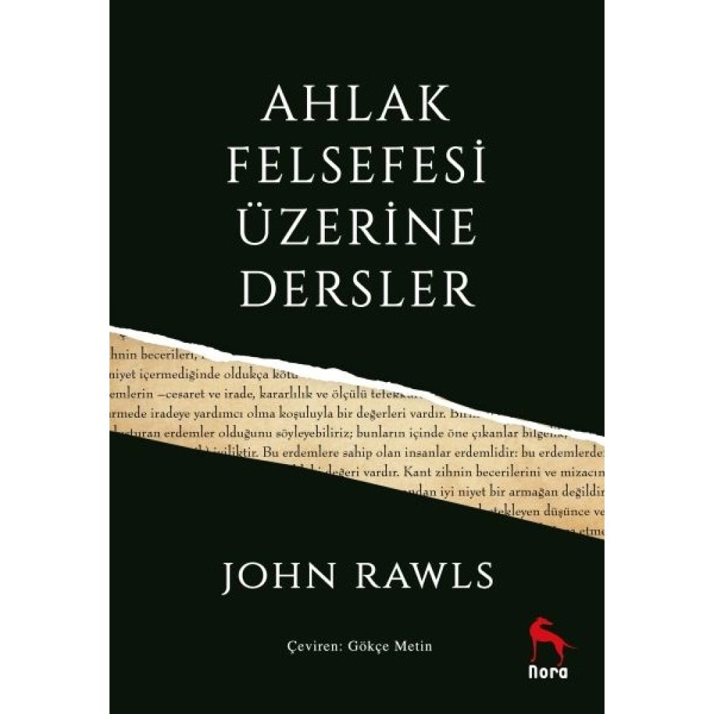 Ahlak Felsefesi Üzerine Dersler - John Rawls Felsefe Kitapları Fiyatı