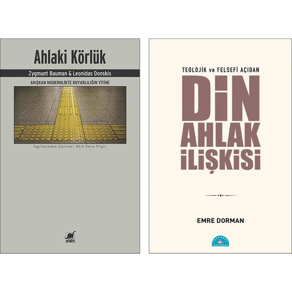 Ahlaki Körlük - Teolojik ve Felsefi Açıdan Din ve Ahlak İlişkisi 2'li Set Edebiyat Fiyatı