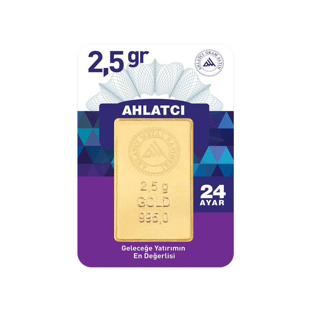 Ahlatcı 24 Ayar - 2.5g Altın Altın, Takı & Aksesuar Fiyatı