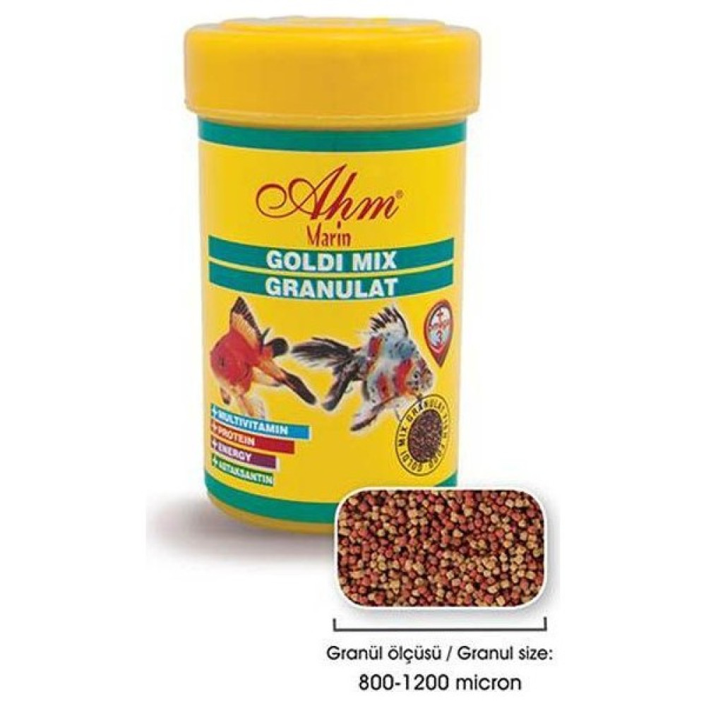 Ahm Goldi Mix Granulat Japon Balığı Yemi 1000 Ml Evcil Hayvan Ürünleri Fiyatı