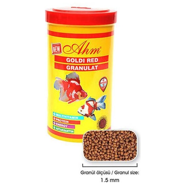 Ahm Goldi Red Granulat Japon Balığı Yemi 100 Ml Diğer Fiyatı