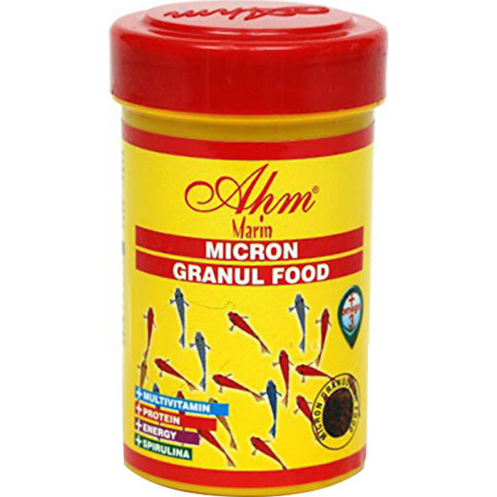 AHM Micron Granul Food 100 Ml Balık Yemi Evcil Hayvan Ürünleri Fiyatı