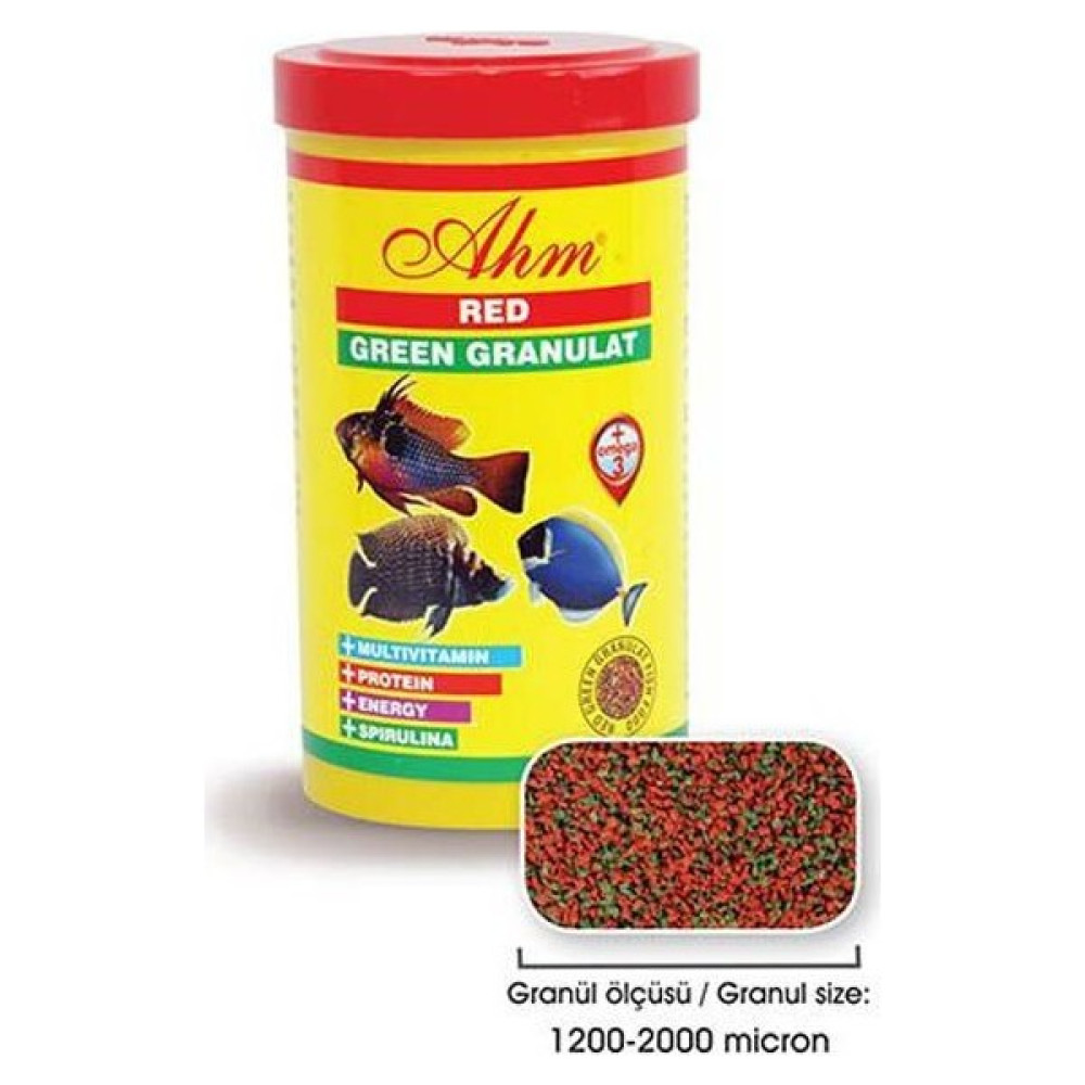 Ahm Red Green Granulat Karma Balık Yemi 100 Ml Evcil Hayvan Ürünleri Fiyatı