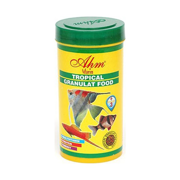 AHM Tropical Gran.Food 250 Ml Balık Yemi Yüksek Kalite Akvaryum Balıkları İçin Besin Çeşitliliği Evcil Hayvan Ürünleri Fiyatı