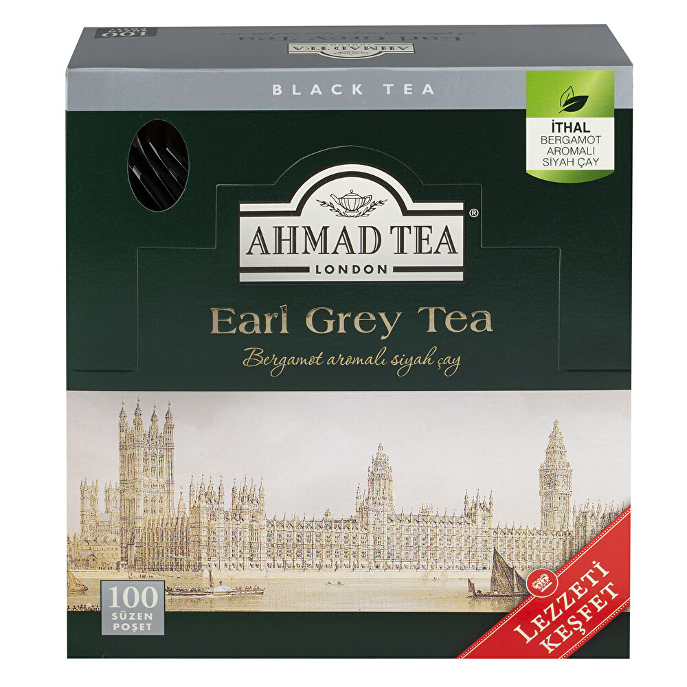 Ahmad Tea Earl Grey Bardak Poşet Çay 100'lü Çay Fiyatı