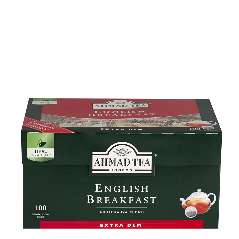 Ahmad Tea English Breakfast Demlik Poşet Çay 100'lü Çay Fiyatı