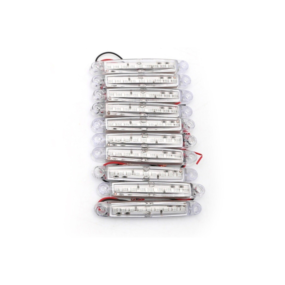 AHMET OTOMOTİV 10 Adet Beyaz 9 Ledli Parmak Led Lamba 12v-24v Araba & Motorsiklet Aksesuarı Fiyatı
