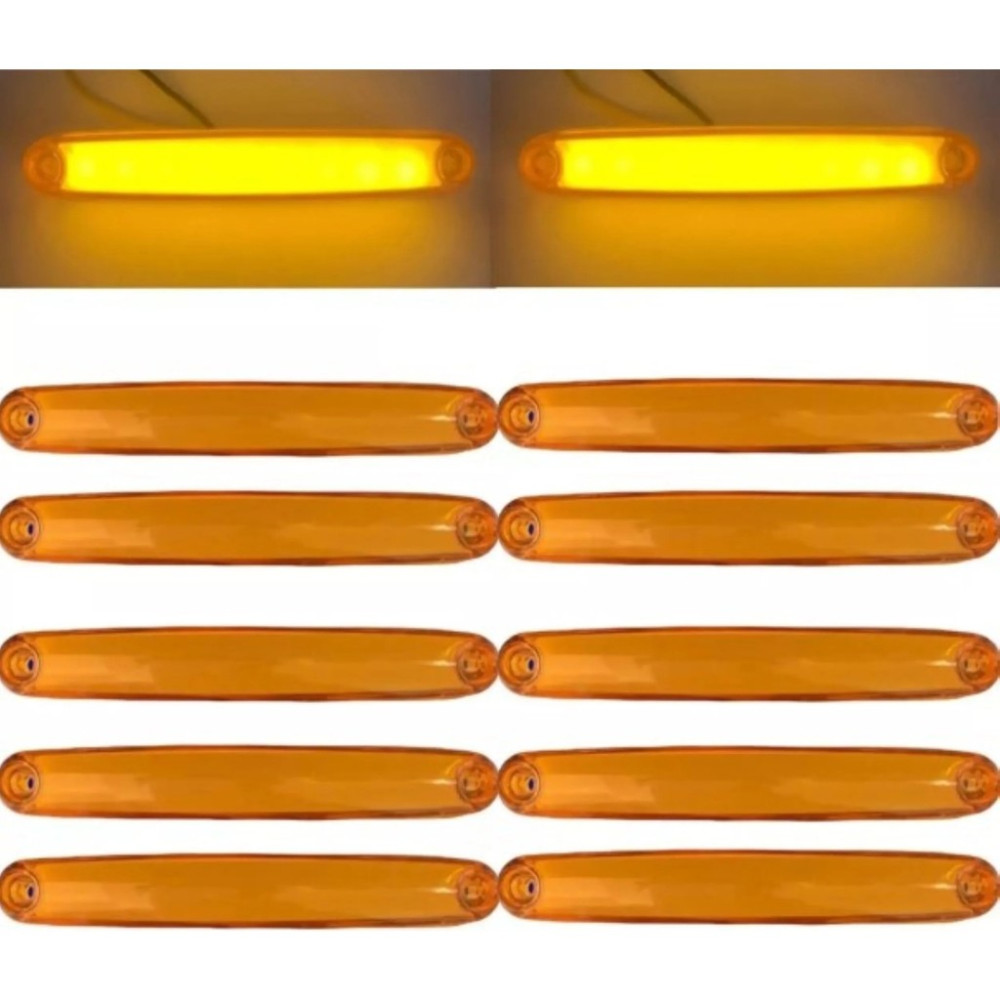 Ahmet Otomotiv (10 Adet) Yeni Neon 9 Ledli Parmak LED 12V-24V Ledli Lambalar Fiyatı