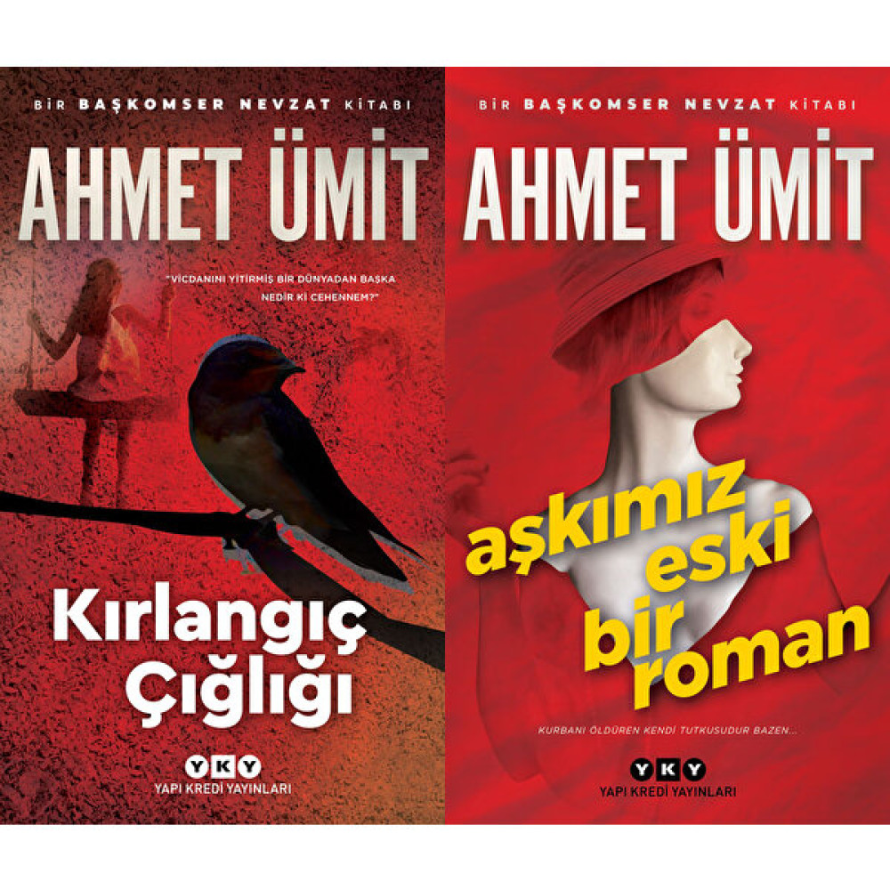 Ahmet Ümit 2 Kitap Set Başkomser Nevzat 6 ve 7. Kitaplar (Kırlangıç Çığlığı - Aşkımız Eski Bir Roman) Polisiye Fiyatı