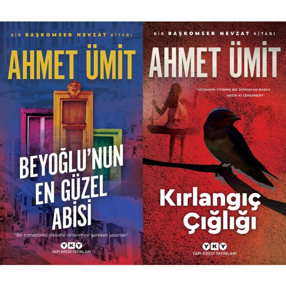 Ahmet Ümit 2 Kitap Set Başkomser Nevzat Serisi 5 ve 6. Kitaplar (Beyoğlu'nun En Güzel Abisi - Kırlangıç Çığlığı) Polisiye Fiyatı