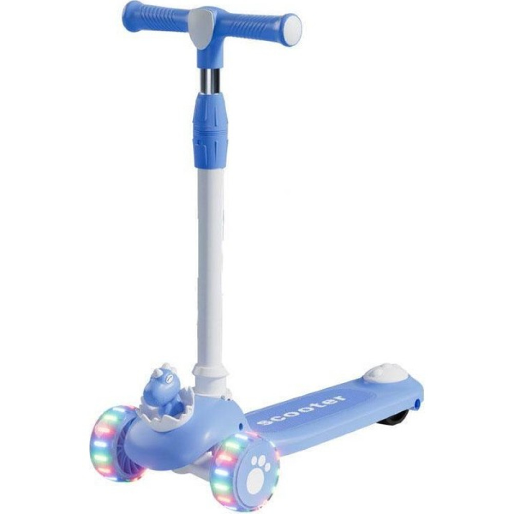 Ahp Shoping Tekerlek Büküm 3+ Yüksekliği Ayarlanabilir LED Çocuk Scooter (Yurt Dışından) - Kids Scooter - Turkuaz Açık Hava, Deniz ve Spor Oyuncakları Fiyatı