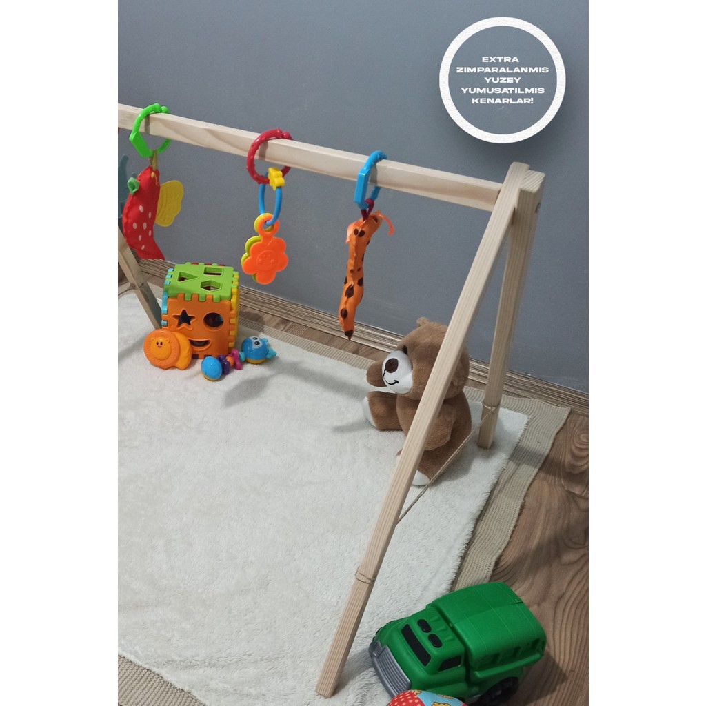 Ahşap Bebek Oyun Alanı , Oyun Halısı Etkinlik Oyuncağı Salon Halısı Fiyatı