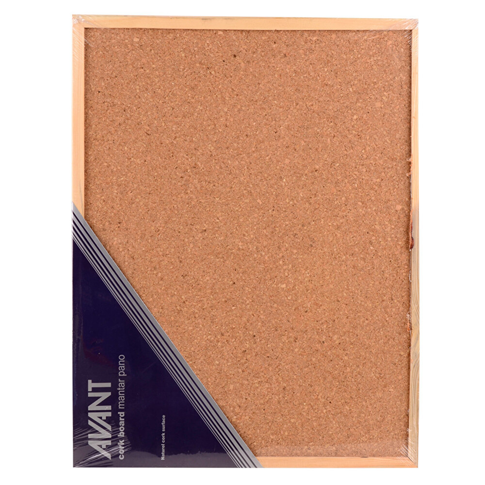 Ahşap Çerçeveli Mantar Pano 45X60 Pano Fiyatı