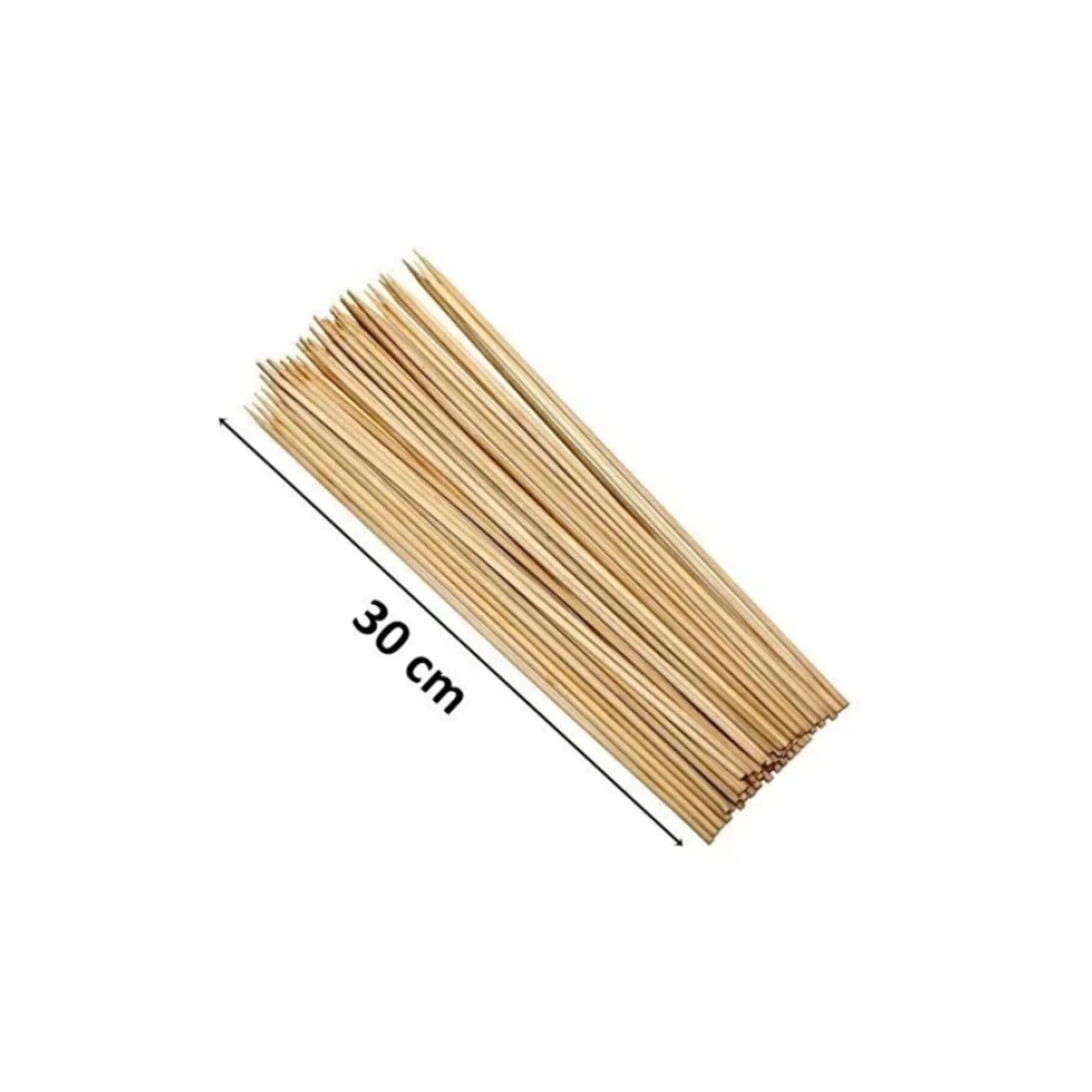 Ahşap Çöp Şiş Çubuğu 30 Cm - 50 Adet Mangal & Barbekü Malzemeleri Fiyatı