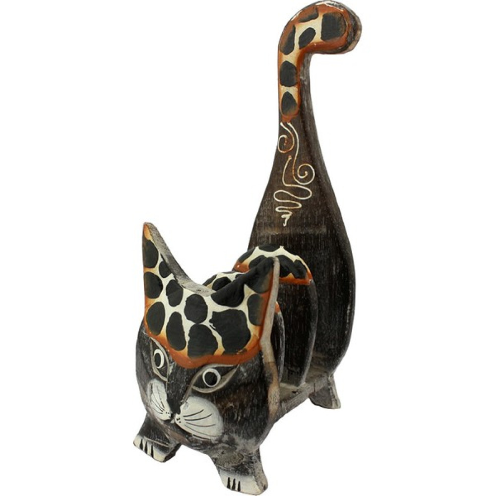 Ahşap El Yapımı Kedi Peçetelik Mutfak Gereçleri Fiyatı