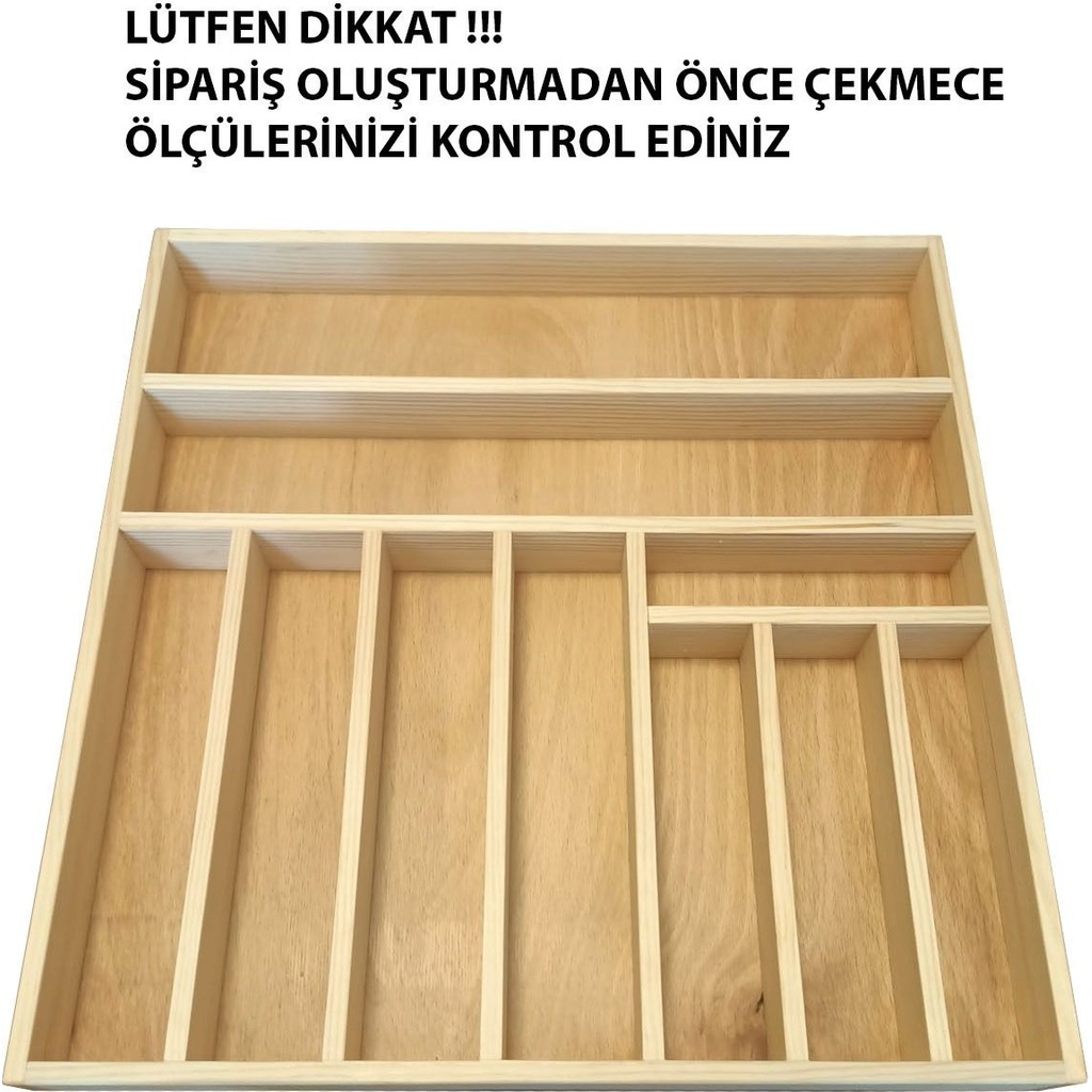 Ahşap Kaşıklık 45X46 Cm. Mutfak Çekmecesi Kaşıklık ve Servis Gereçleri Düzenleyici - 46 x 45 cm SSD / Solid State Drive Fiyatı