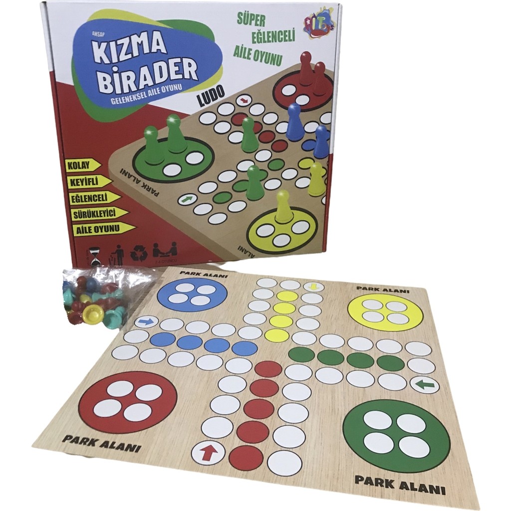 Ahşap Kızma Birader Geleneksel Aile Oyunu Diğer Fiyatı