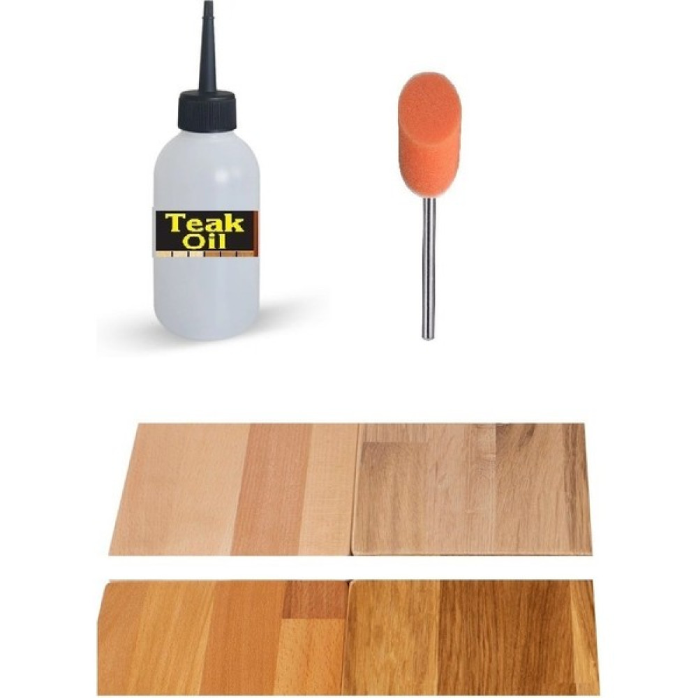 Ahşap Koruyucu Tik Yağı Teak Oil Protect 100ML Uygulama Sünger Parlatıcı ve Temizleyiciler Fiyatı