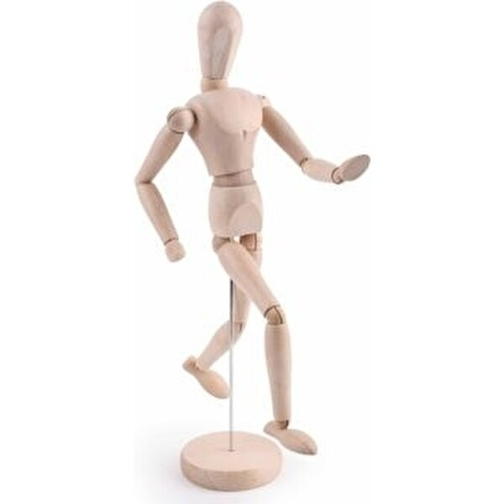 Ahşap Model Mankeni Insan Figürü 20 Cm. Yardımcı Malzeme Fiyatı