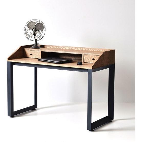 Ahşap Sokağı Arton 120 cm Çekmeceli Ahşap Çalışma Masası
