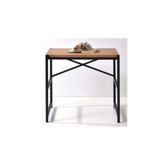 Ahşap Sokağı Elegant Metal Ayak Ahşap Çalışma Masası