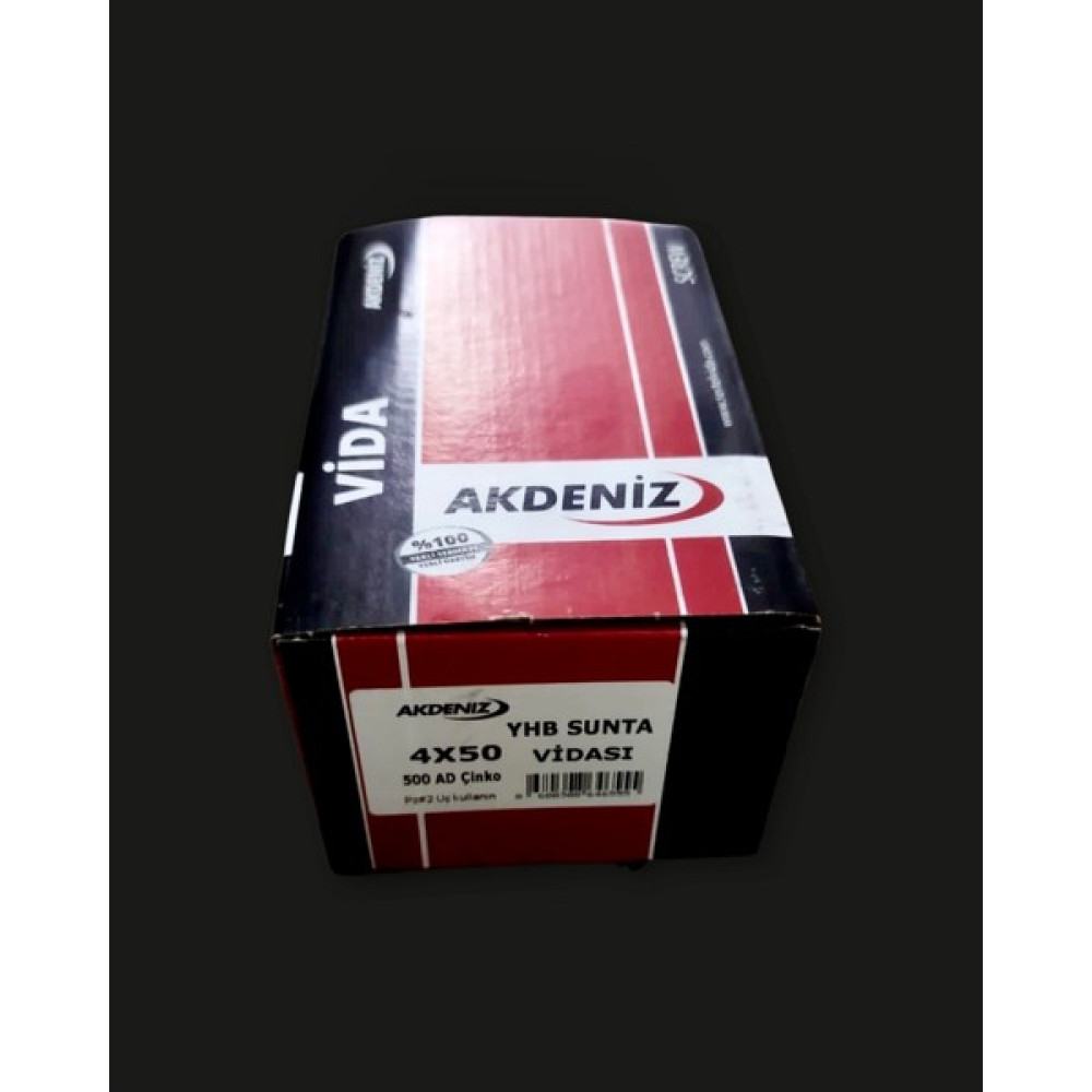 Ahtapot 4X50 Çinko Sunta Vidası 500 Adet Oto Boyaları Fiyatı