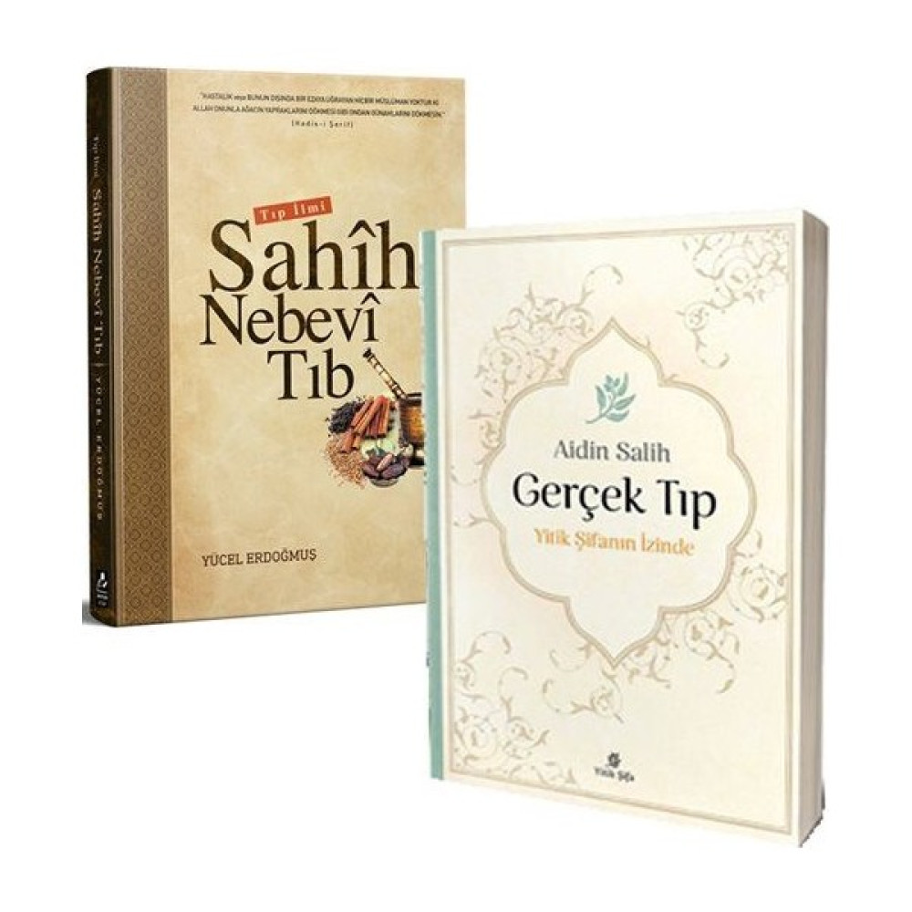 Aidin Salih Gerçek Tıp ve Tıp Ilmi Sahih Nebevi Tıp 2 Kitap Set Tıp Kitapları Fiyatı