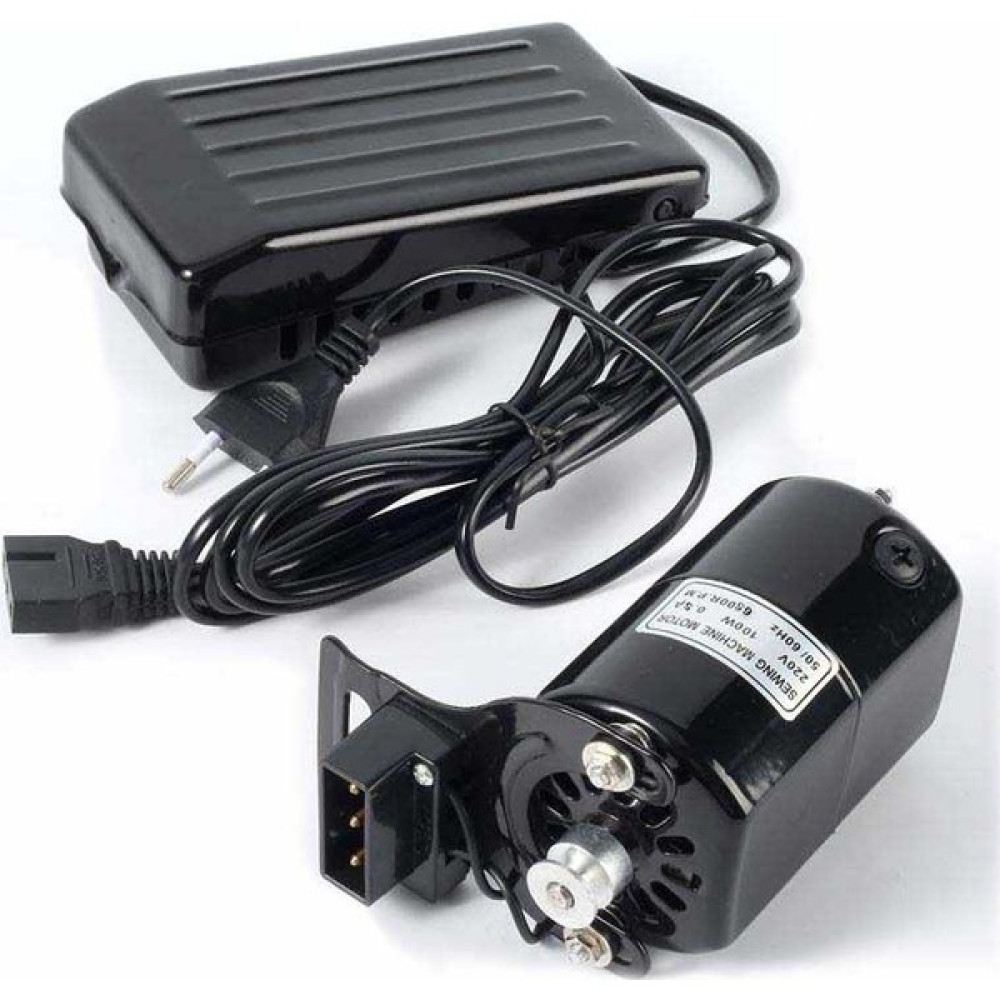 Aile Dikiş Makinası Hız Ayarlı Motor ve Pedalı 150W Dikiş Makinesi Aksesuarları Fiyatı