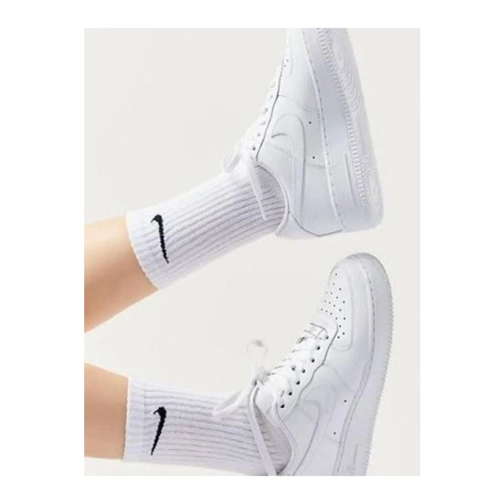 Air 9 Çift Unisex Beyaz Antrenman Spor Tenis Futbol Basketbol Koşu Çorap Seti 40-45 Beden Çorap (Outdoor) Fiyatı