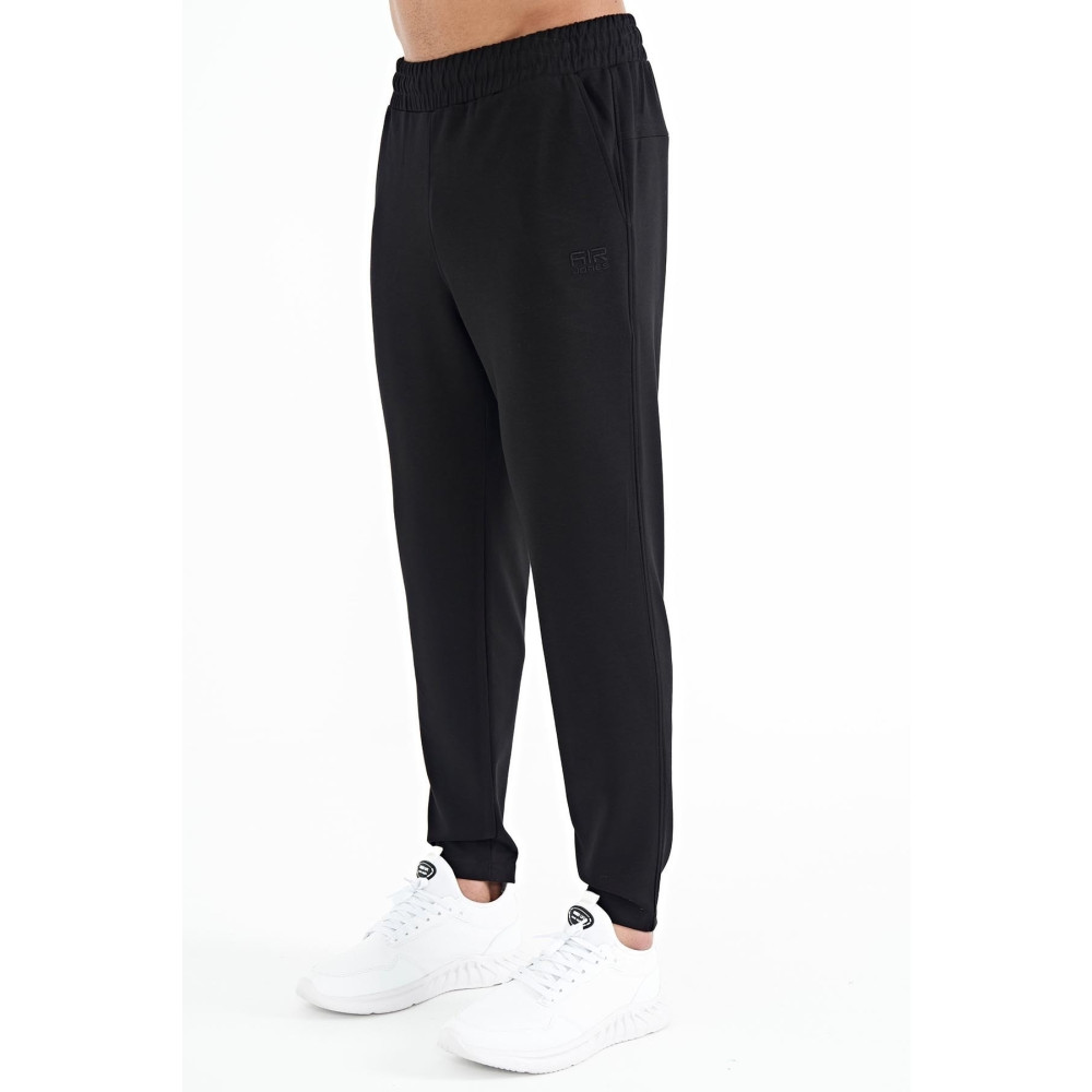 AIR JONES Barnes Siyah Scuba Kumaş Erkek Eşofman Alt - 84951 XXL Beden Kadın Eşofman Fiyatı