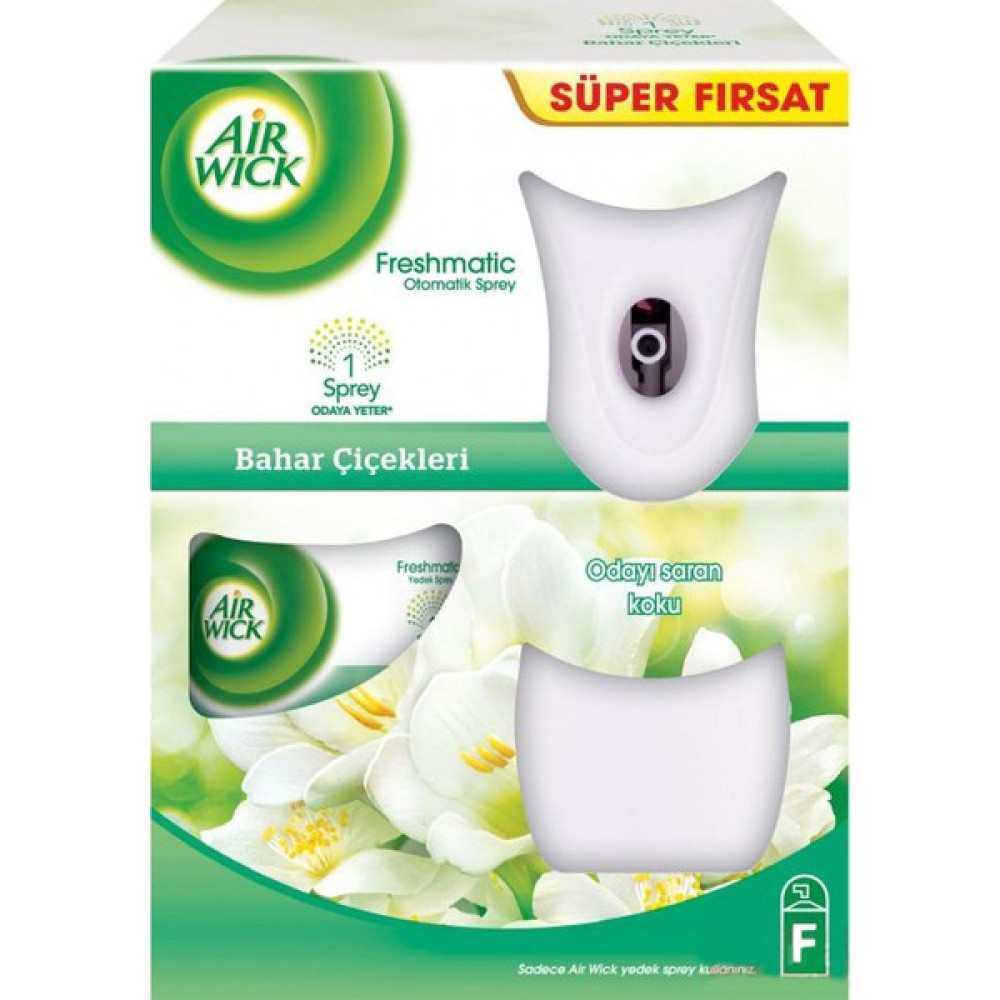 Air Wick 1 Yedek+Makina Bahar Çiçekleri Oda Kokusu Fiyatı