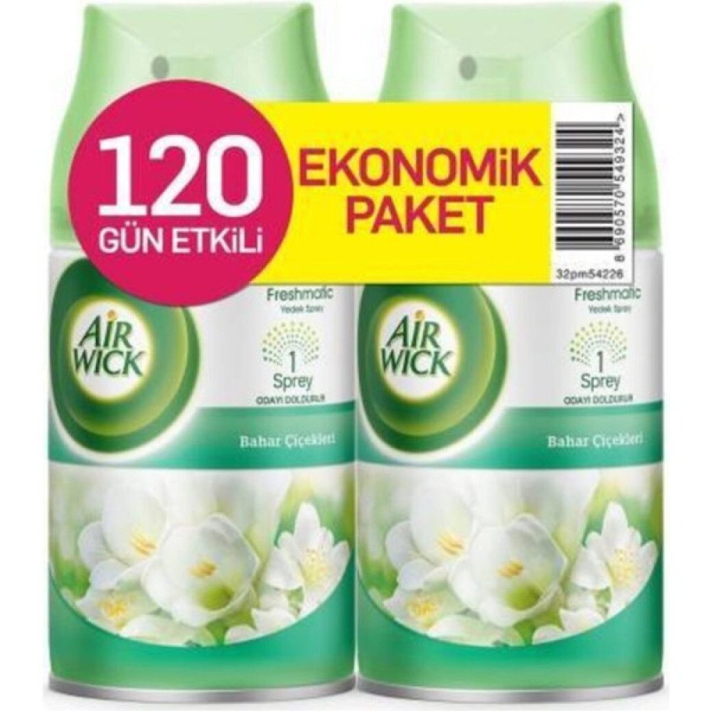 Air Wick Airwıck 2 Adet Yedek Bahar Çiçekleri Oda Kokusu Fiyatı