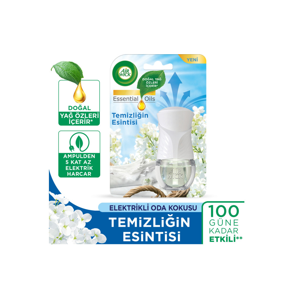 Air Wick Elektrikli Oda Kokusu Kit Temizliğin Esintisi (1 CİHAZ 1 KOKU) Deterjan ve Temizlik Ürünleri Fiyatı