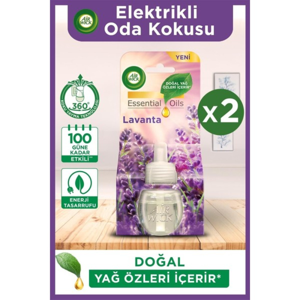 Air Wick Elektrikli Oda Kokusu Yedek Şişe Lavanta x 2 Oda Kokusu Fiyatı