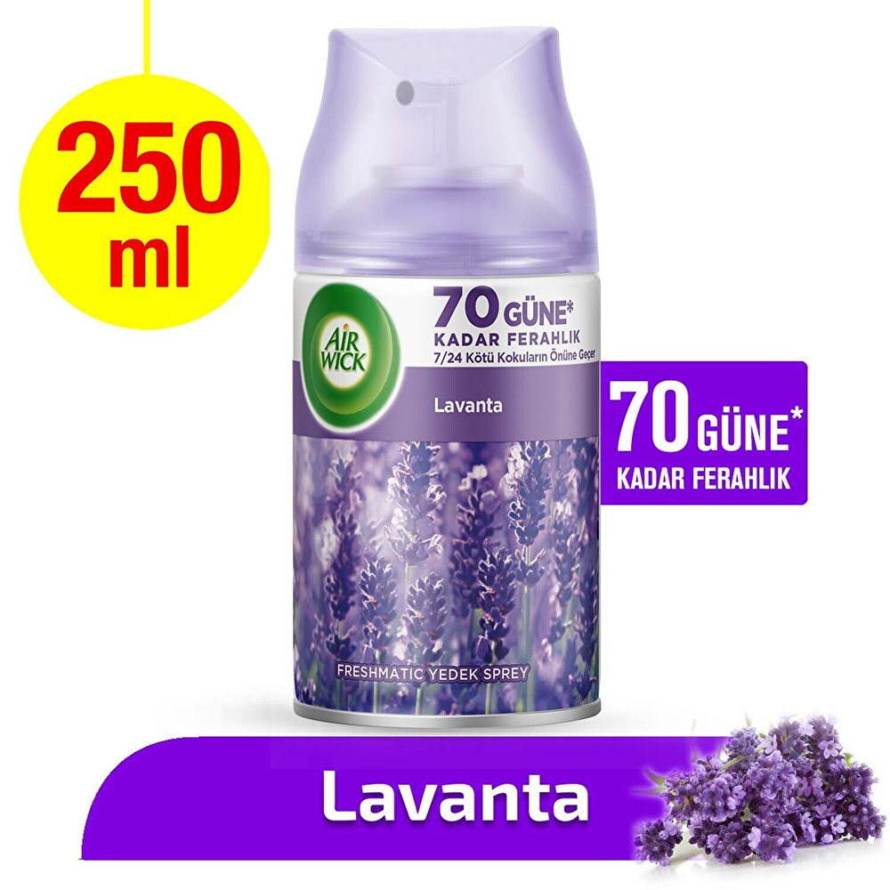 Air Wick Freshmatic Otomatik Sprey Lavanta Yedek Sprey 250 ml Oda Kokusu Fiyatı