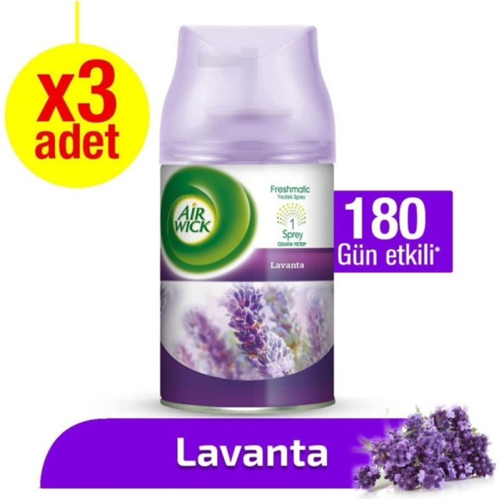 Air Wick Freshmatic Yedek Lavanta 3'lü Oda Kokusu Fiyatı