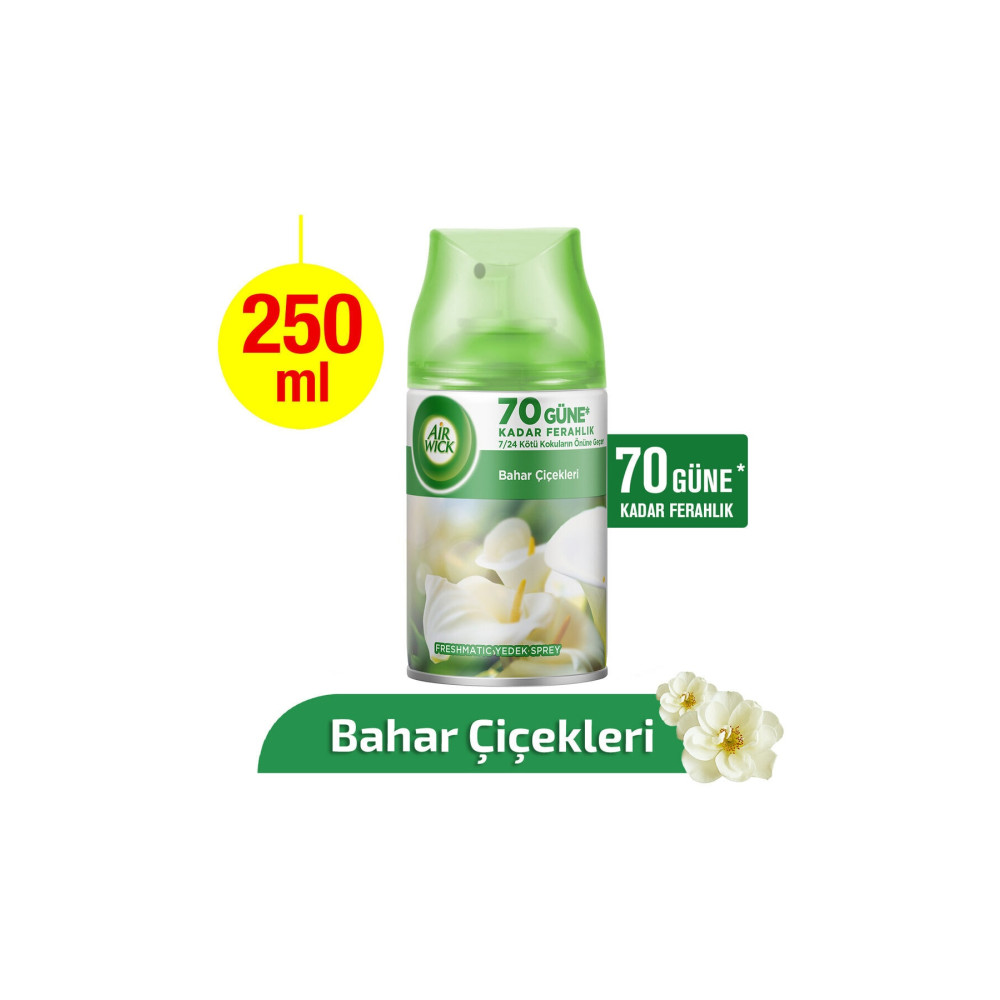 Air Wick Oda Kokusu Freshmatic Makine Yedek Spreyi Bahar Çiçekleri Deterjan ve Temizlik Ürünleri Fiyatı