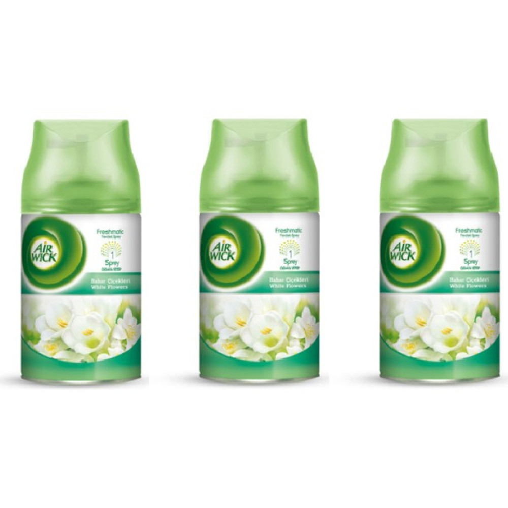 Air Wick Oda Parfümü Bahar Çiçekleri 250 ml x 3'lü Oda Kokusu Fiyatı