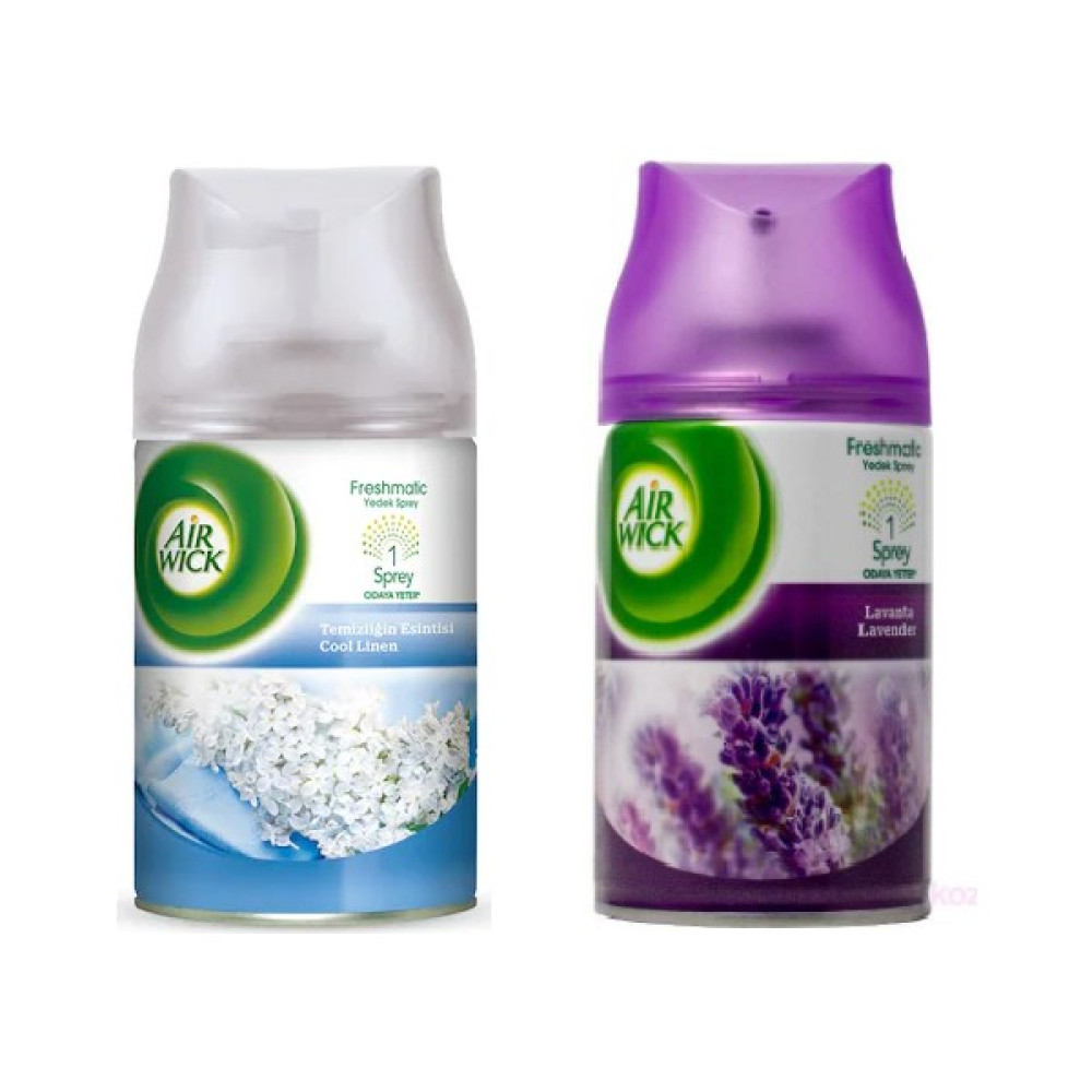 Air Wick Oda Parfümü Cool Linen + Lavanta 2'li Oto Boyaları Fiyatı